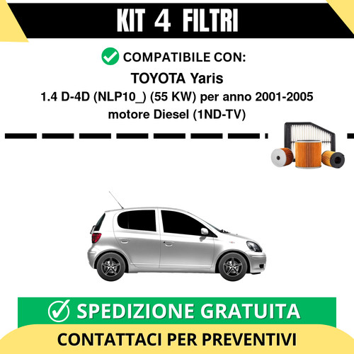 Kit filtri risparmio - 4,